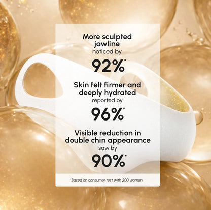 24K Gold Chin & Jawline Lifting Mask — 5 Masks